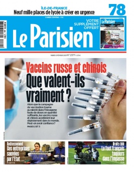 Le Parisien 02 février 2021 Le Parisien N°20210202 du 02 février 2021 à télécharger sur iPad