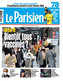 Le Parisien N°20201111 du 11 novembre 2020 à télécharger sur iPad