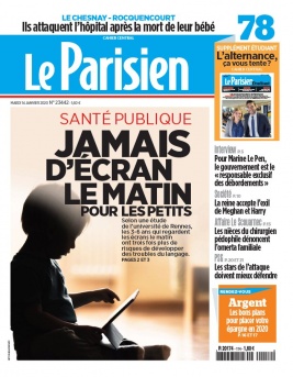 Le Parisien N°20200114 du 14 janvier 2020 à télécharger sur iPad