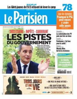 Le Parisien N°20190918 du 18 septembre 2019 à télécharger sur iPad
