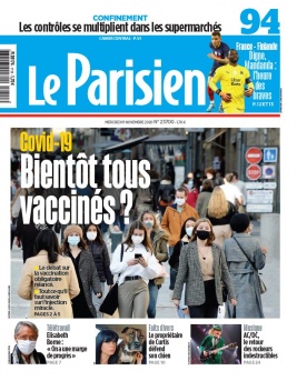 Le Parisien 11 novembre 2020 Le Parisien N°20201111 du 11 novembre 2020 à télécharger sur iPad