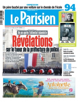 Le Parisien N°20201002 du 02 octobre 2020 à télécharger sur iPad