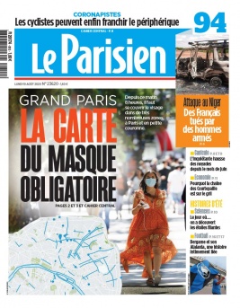 Le Parisien N°20200810 du 10 août 2020 à télécharger sur iPad