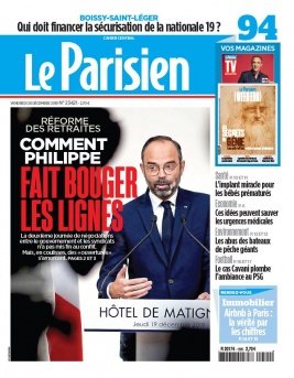 Le Parisien N°20191220 du 20 décembre 2019 à télécharger sur iPad