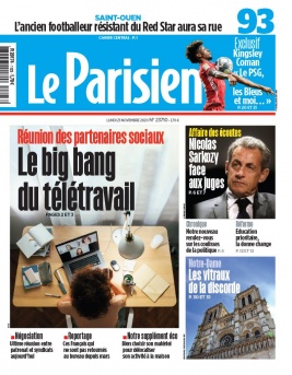 Le Parisien 23 novembre 2020 Le Parisien N°20201123 du 23 novembre 2020 à télécharger sur iPad
