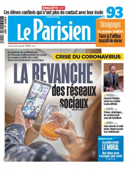 Le Parisien N°20200402 du 02 avril 2020 à télécharger sur iPad