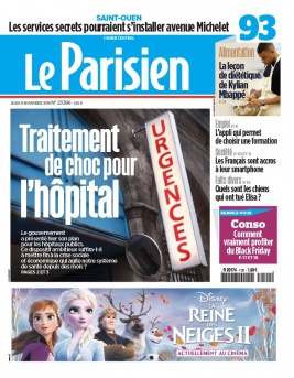 Le Parisien N°20191121 du 21 novembre 2019 à télécharger sur iPad