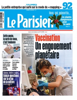 Le Parisien N°20201229 du 29 décembre 2020 à télécharger sur iPad