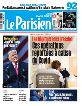 Le Parisien N°20201106 du 06 novembre 2020 à télécharger sur iPad