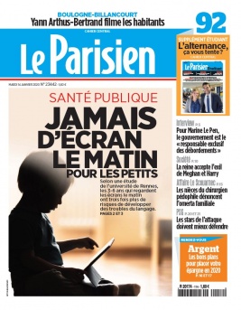 Le Parisien N°20200114 du 14 janvier 2020 à télécharger sur iPad