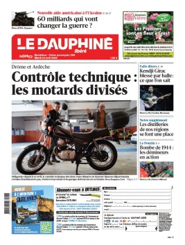 Lisez Le Dauphiné Libéré - Montélimar et Drôme Provençale du 23 avril 2024 sur ePresse.fr
