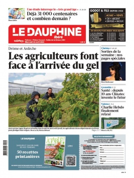 Lisez Le Dauphiné Libéré - Grand Valence, Rhône Crussol et Vallée de la Drôme du 24 avril 2024 sur ePresse.fr