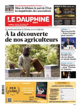 Le Dauphiné Libéré N°20240426 du 26 avril 2024 à télécharger sur iPad
