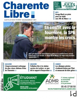 Charente Libre N°24658 du 18 avril 2024 à télécharger sur iPad