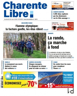 Charente Libre N°24641 du 29 mars 2024 à télécharger sur iPad