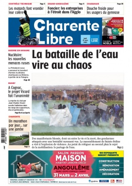 Charente Libre 27 mars 2023 Abonnement Charente Libre Pas Cher avec BOUQUET INFO ePresse.fr