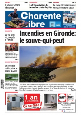 Charente Libre N°24111 du 19 juillet 2022 à télécharger sur iPad