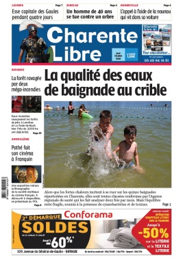 Charente Libre N°24107 du 14 juillet 2022 à télécharger sur iPad