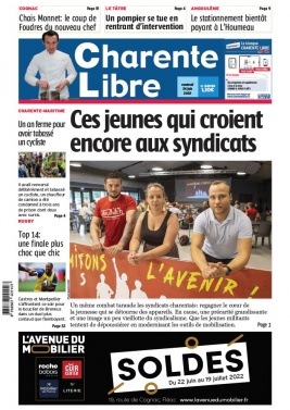 Charente Libre N°24090 du 24 juin 2022 à télécharger sur iPad