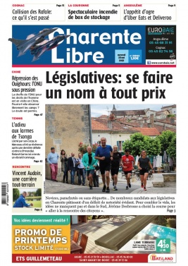 Charente Libre N°24064 du 25 mai 2022 à télécharger sur iPad