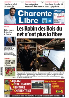 Charente Libre N°23986 du 23 février 2022 à télécharger sur iPad