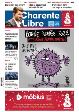 Charente Libre N°23941 du 01 janvier 2022 à télécharger sur iPad
