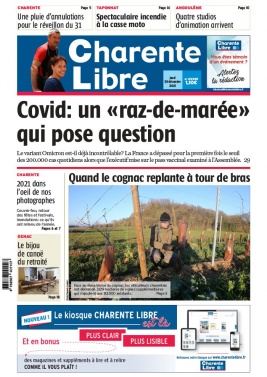 Charente Libre N°23939 du 30 décembre 2021 à télécharger sur iPad