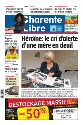 Charente Libre N°23787 du 05 juillet 2021 à télécharger sur iPad