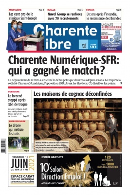 Charente Libre N°23758 du 01 juin 2021 à télécharger sur iPad
