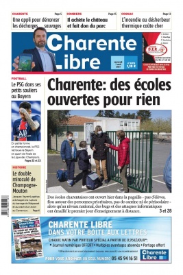 Charente Libre N°23712 du 07 avril 2021 à télécharger sur iPad