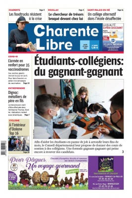 Charente Libre N°23699 du 23 mars 2021 à télécharger sur iPad