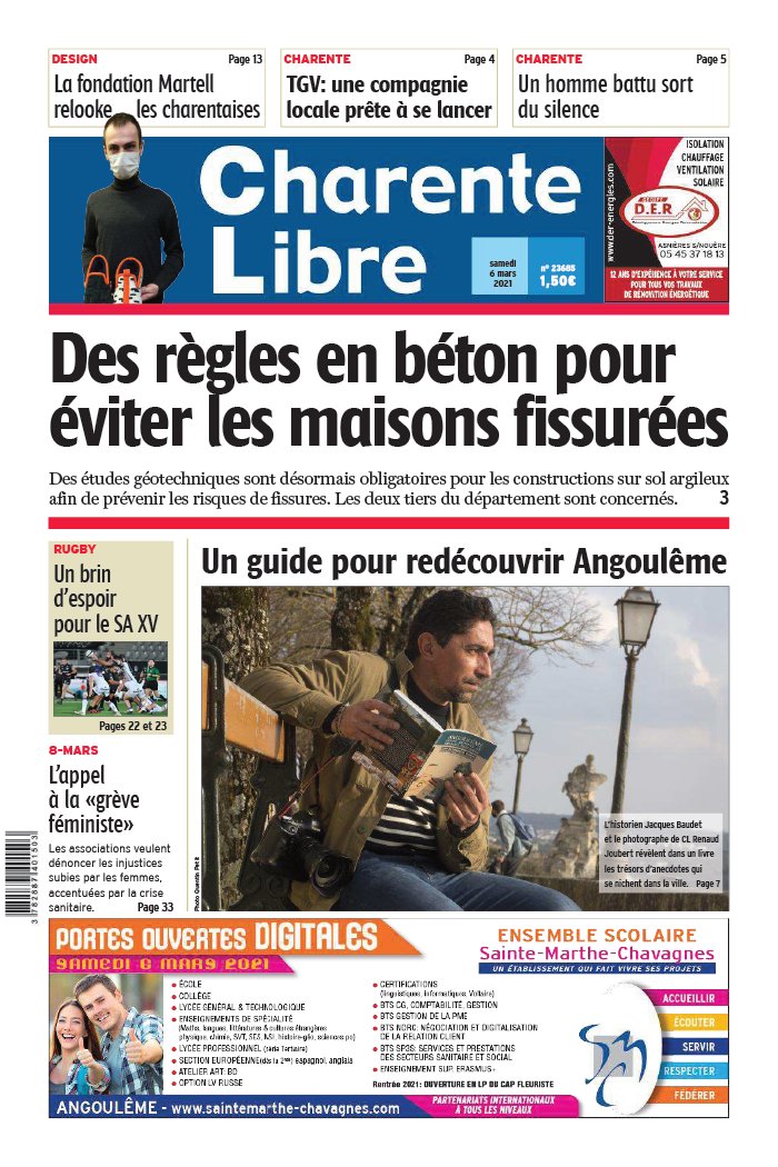 Charente Libre 06 mars 2021 Abonnement Charente Libre Pas Cher avec BOUQUET INFO ePresse.fr
