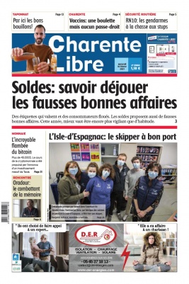 Charente Libre N°23664 du 10 février 2021 à télécharger sur iPad