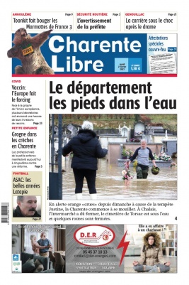 Charente Libre N°23657 du 02 février 2021 à télécharger sur iPad