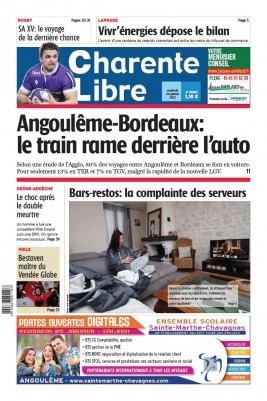 Charente Libre N°23654 du 29 janvier 2021 à télécharger sur iPad