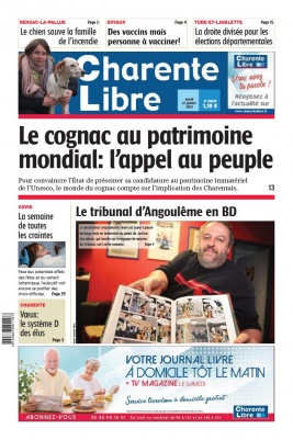 Charente Libre N°23639 du 12 janvier 2021 à télécharger sur iPad