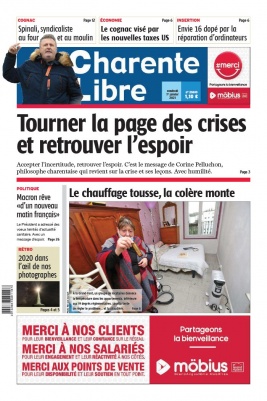 Charente Libre N°23630 du 01 janvier 2021 à télécharger sur iPad