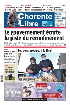 Charente Libre N°23628 du 30 décembre 2020 à télécharger sur iPad