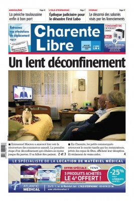 Charente Libre N°23598 du 25 novembre 2020 à télécharger sur iPad