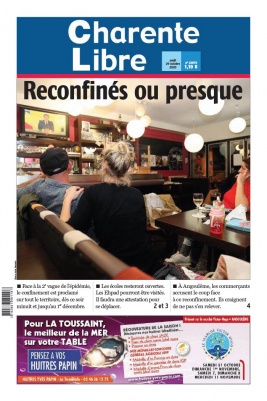 Charente Libre N°23575 du 29 octobre 2020 à télécharger sur iPad