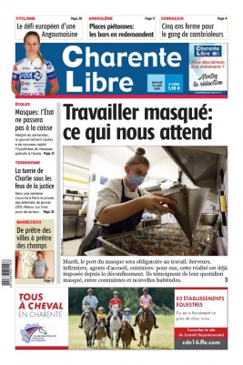 Charente Libre N°23520 du 26 août 2020 à télécharger sur iPad