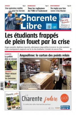 Charente Libre N°23519 du 25 août 2020 à télécharger sur iPad