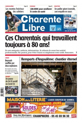 Charente Libre N°23502 du 05 août 2020 à télécharger sur iPad