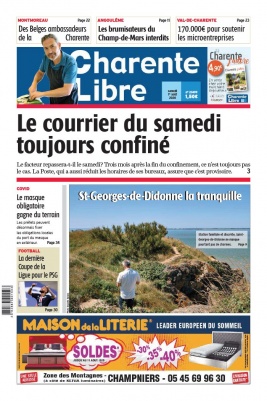 Charente Libre N°23499 du 01 août 2020 à télécharger sur iPad