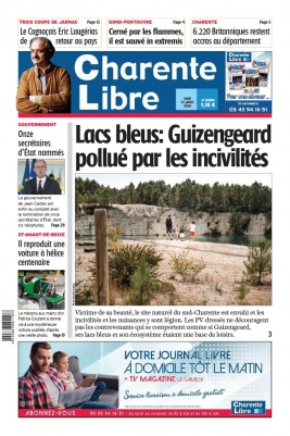 Charente Libre N°23494 du 27 juillet 2020 à télécharger sur iPad