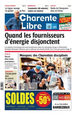 Charente Libre N°23489 du 21 juillet 2020 à télécharger sur iPad