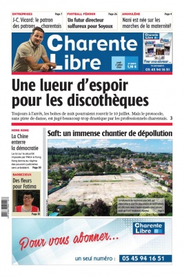 Charente Libre N°23473 du 02 juillet 2020 à télécharger sur iPad