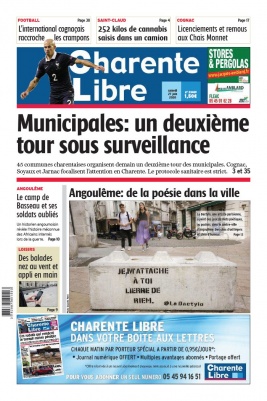Charente Libre N°23469 du 27 juin 2020 à télécharger sur iPad