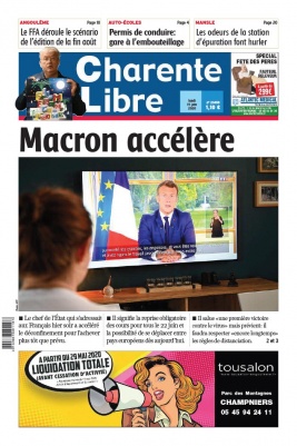 Charente Libre N°23458 du 15 juin 2020 à télécharger sur iPad