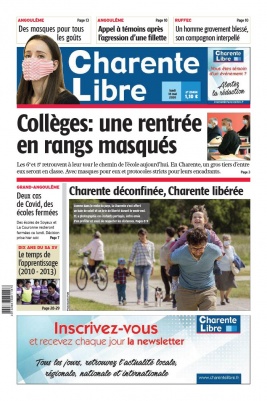 Charente Libre N°23434 du 18 mai 2020 à télécharger sur iPad